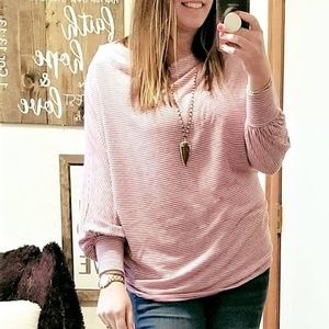 Gibson cozy fleece dolman size large